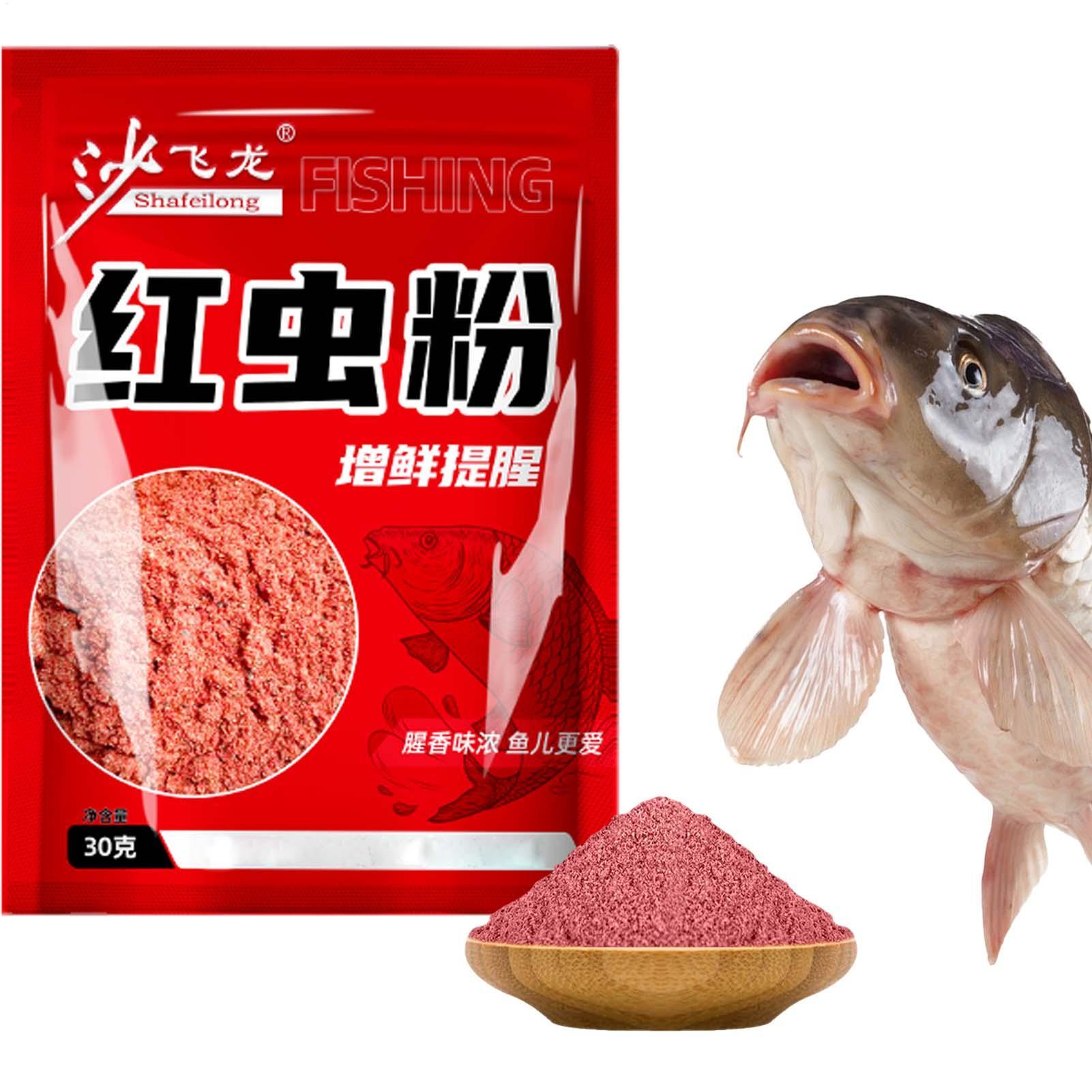 Krill Oil Supplement - 30G Bubuk Aroma Cacing Merah Penarik