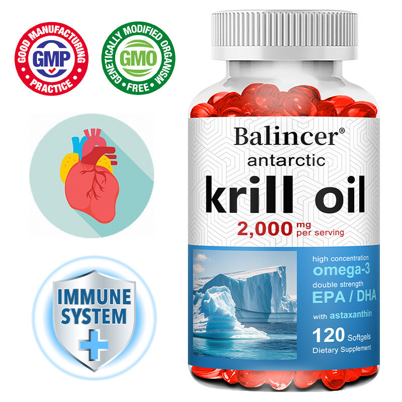 Krill Oil Supplement - Suplemen Minyak Krill Antartika 2000mg, Sumber