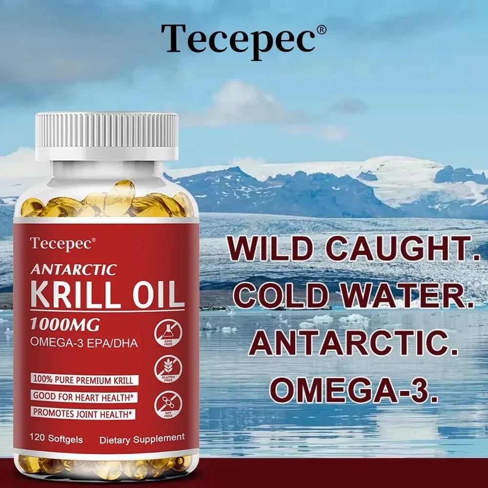 Kapsul Minyak Krill Antartika  - Krill Oil Supplement ulasan dan harga