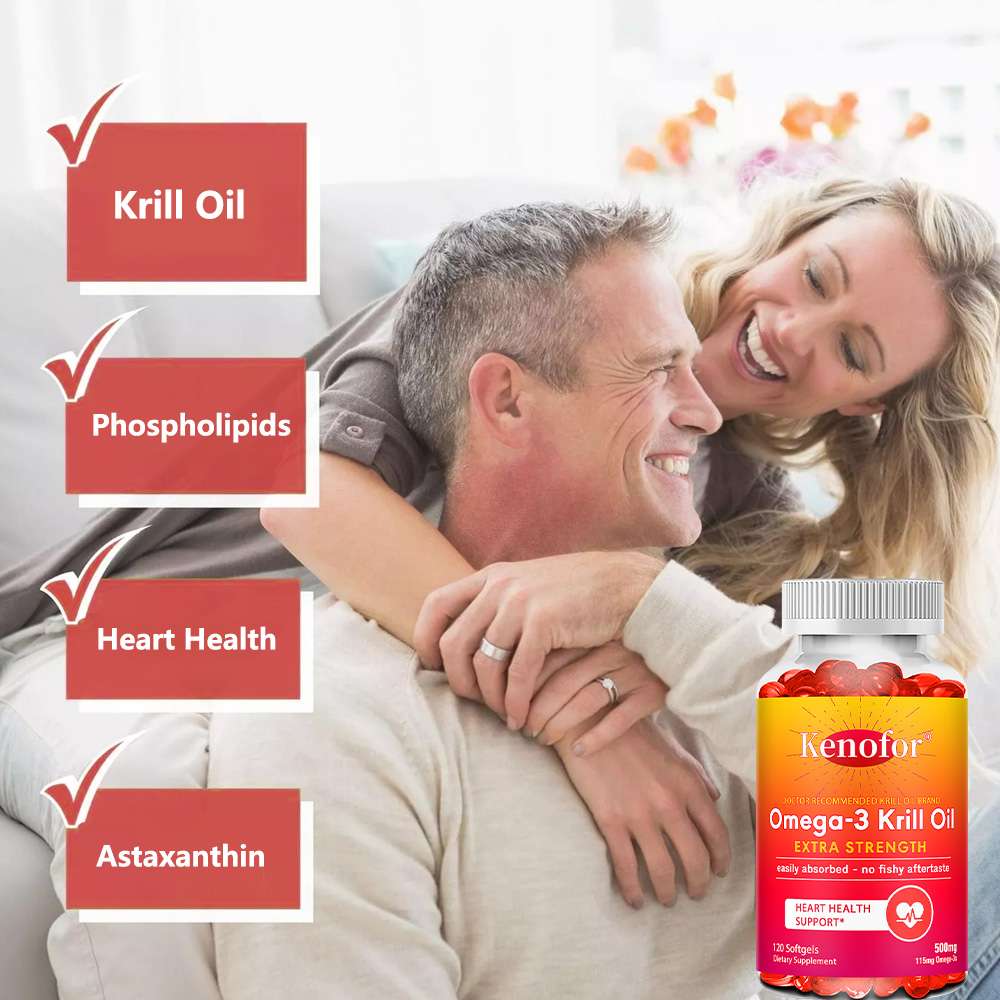Minyak Krill Antartika 500mg S - Krill Oil Supplement ulasan dan harga