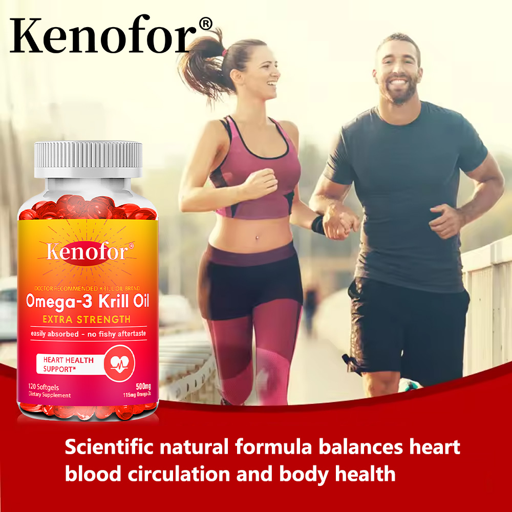 Minyak Krill Antartika 500mg S - Krill Oil Supplement ulasan dan harga
