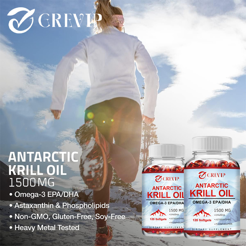 Suplemen Minyak Krill Antartik - Krill Oil Supplement ulasan dan harga