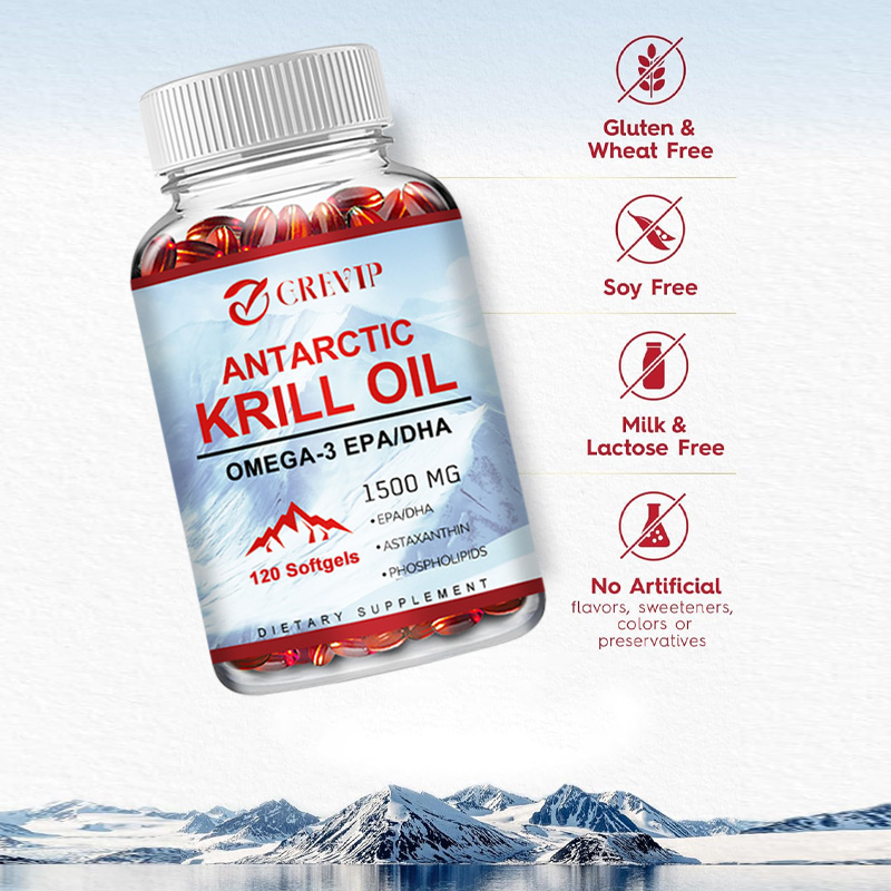 Suplemen Minyak Krill Antartik - Krill Oil Supplement ulasan dan harga