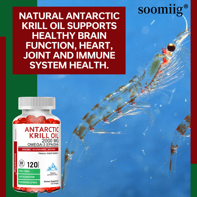 Kapsul Minyak Krill Antartika  - Krill Oil Supplement ulasan dan harga