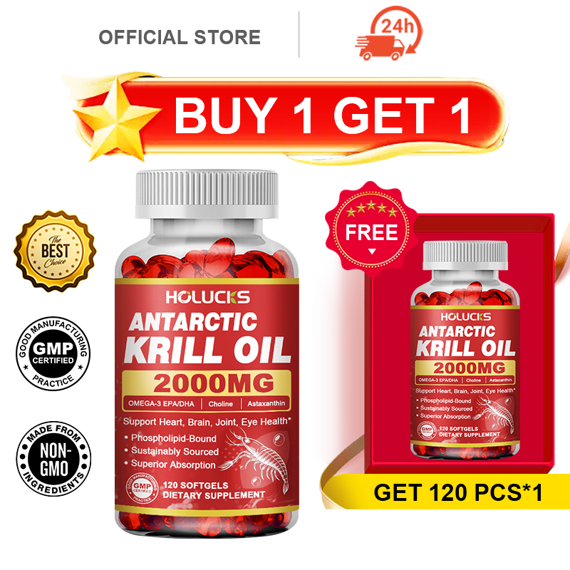 Suplemen Minyak Krill Antartik - Krill Oil Supplement ulasan dan harga
