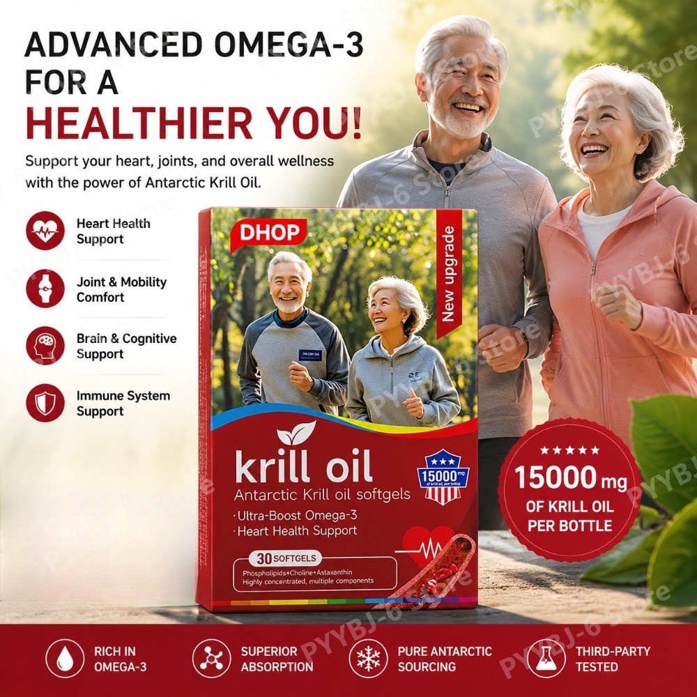 Minyak Krill Antartika 15000mg - Krill Oil Supplement ulasan dan harga