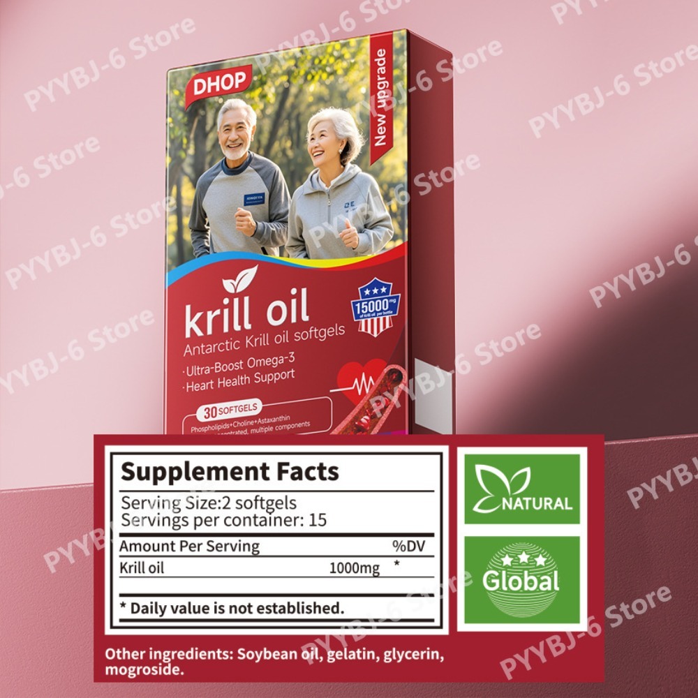 Minyak Krill Antartika 15000mg - Krill Oil Supplement ulasan dan harga