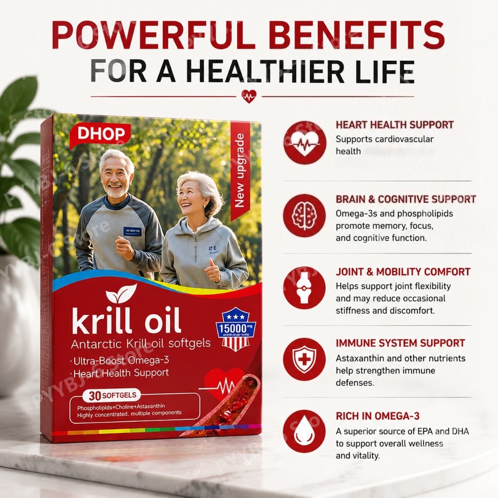 Minyak Krill Antartika 15000mg - Krill Oil Supplement ulasan dan harga